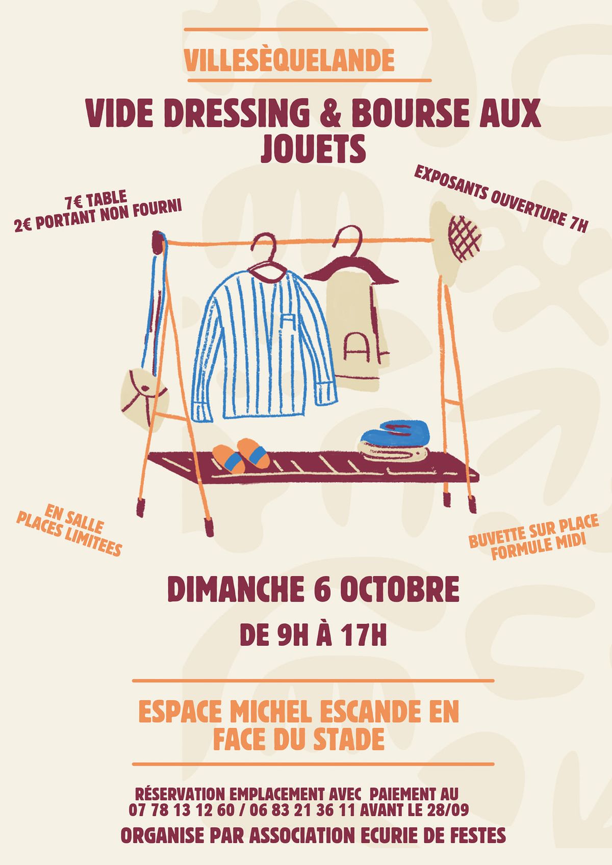 Vide dressing & Bourse aux jouets