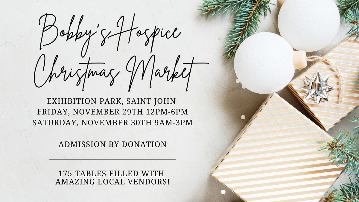 Bobby's Hospice Christmas Market 