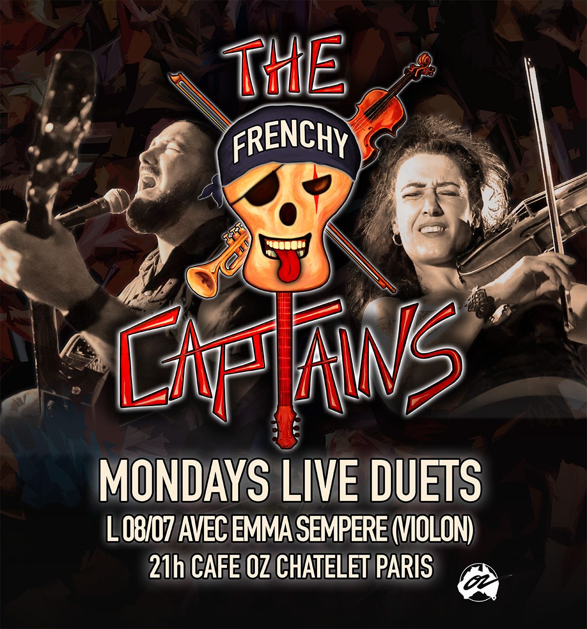 Frenchy Captains Live Duets avec Emma Semp\u00e9r\u00e9