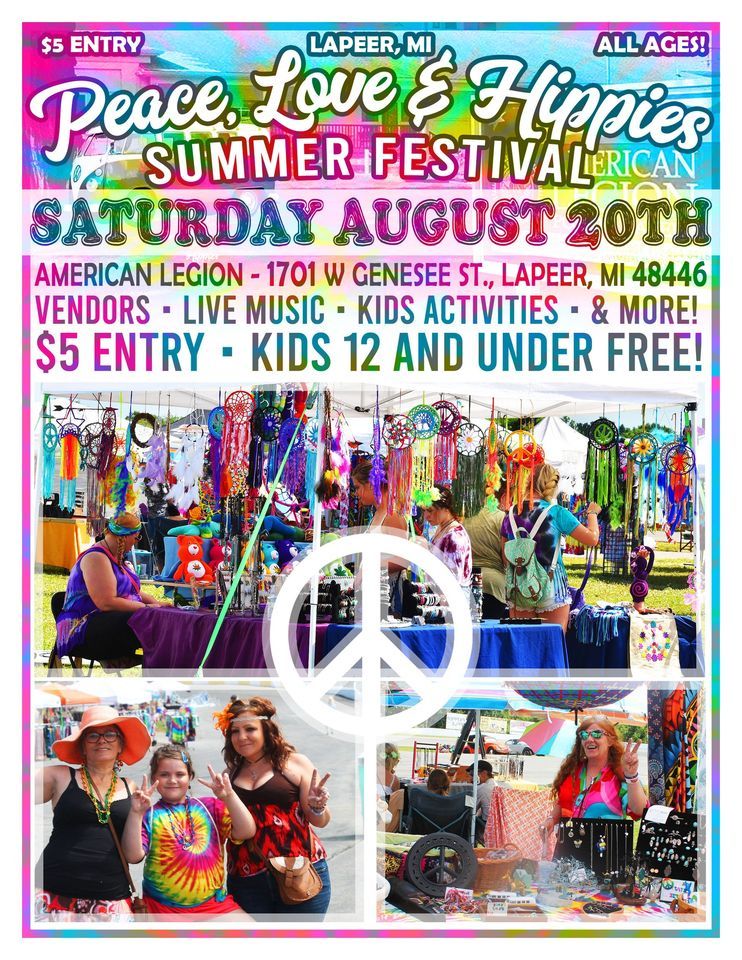 Peace, Love & Hippies Festival - Lapeer