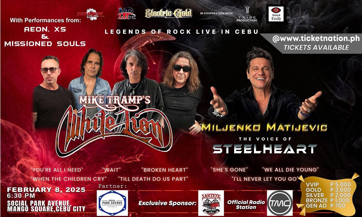 Legends Of Rock, Live In Cebu: White Lion & Steelheart