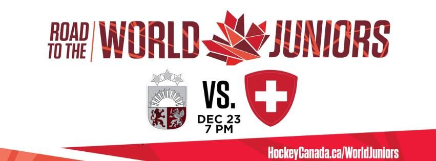 Arnprior Road to the World Juniors - Latvia vs Switzerland