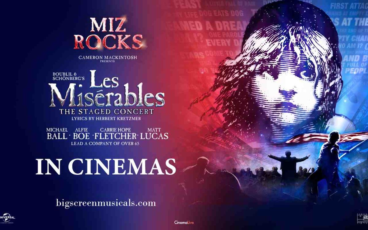 Les Mis\u00e9rables: The Staged Concert Live! (40th Anniversary) (12A TBC)