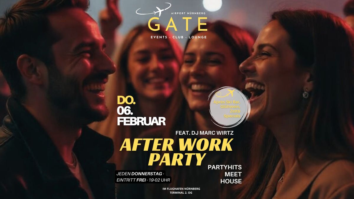 AFTERWORK PARTY - PARTYHITS MEET HOUSE MIT DJ MARC WIRTZ