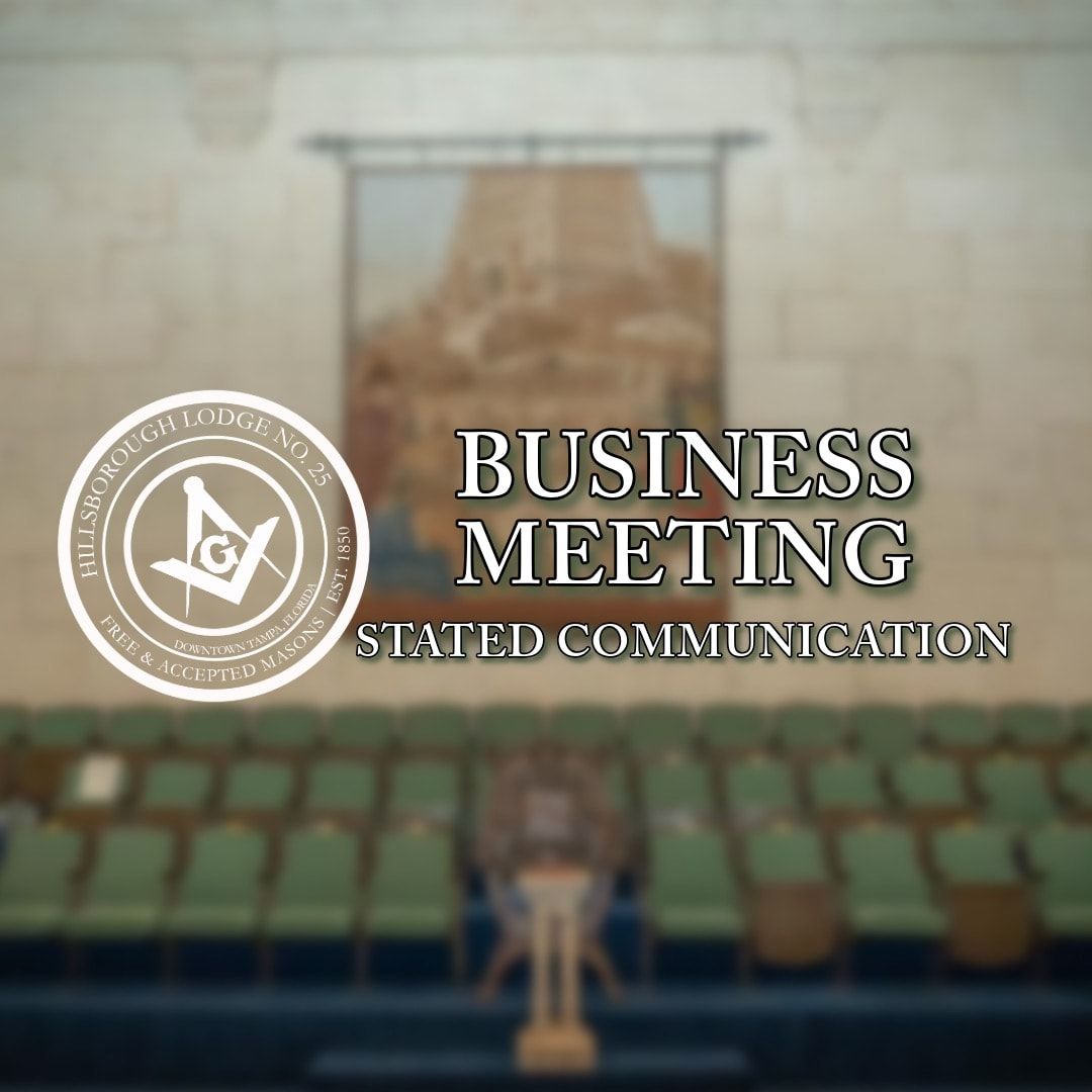 Business Meeting - Stated Communication