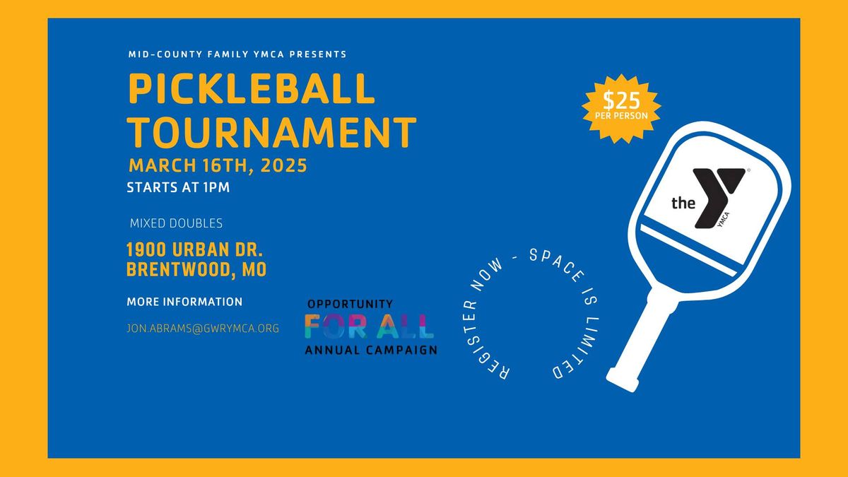 Mid County Pickleball Tournament