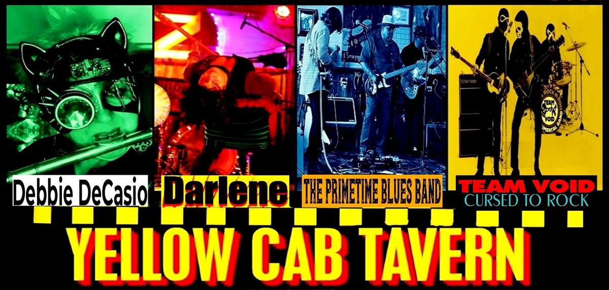 TEAM VOID And The Haunted Taxi Cab Cruising With Debbie DeCasio, Darlene, The Primetime Blues Band