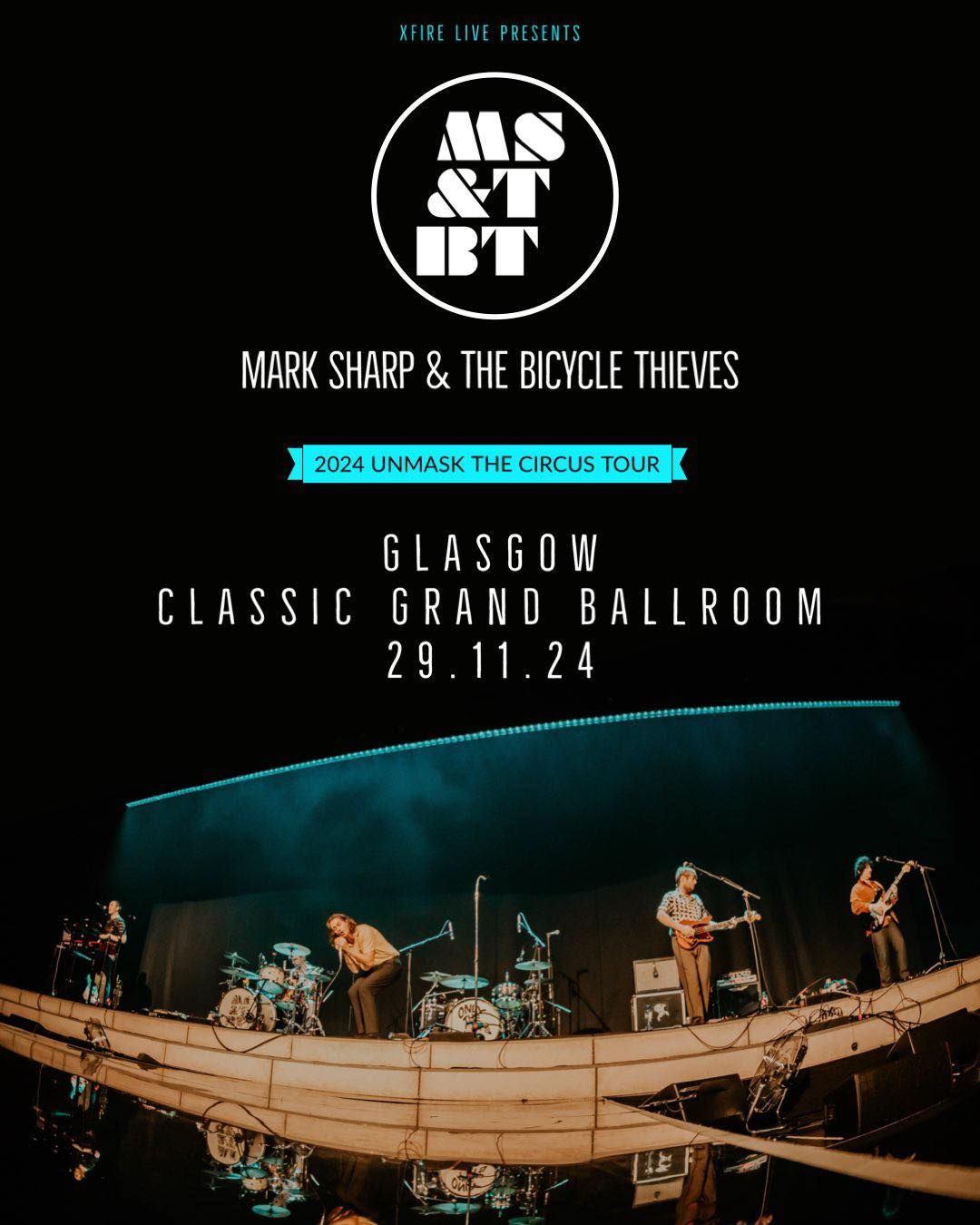 Mark Sharp & the Bicycle Thieves \u2022 Glasgow