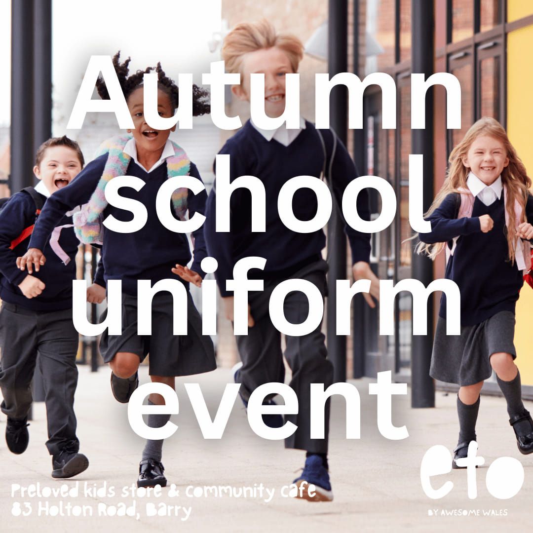 Autumn School Uniform Event \u2013 Fill a bag for \u00a35\n\n