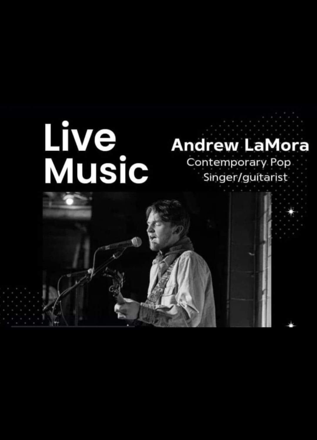 Music with Andrew LaMora on Small Business Saturday @ SLC Arts \ud83c\udfa8 