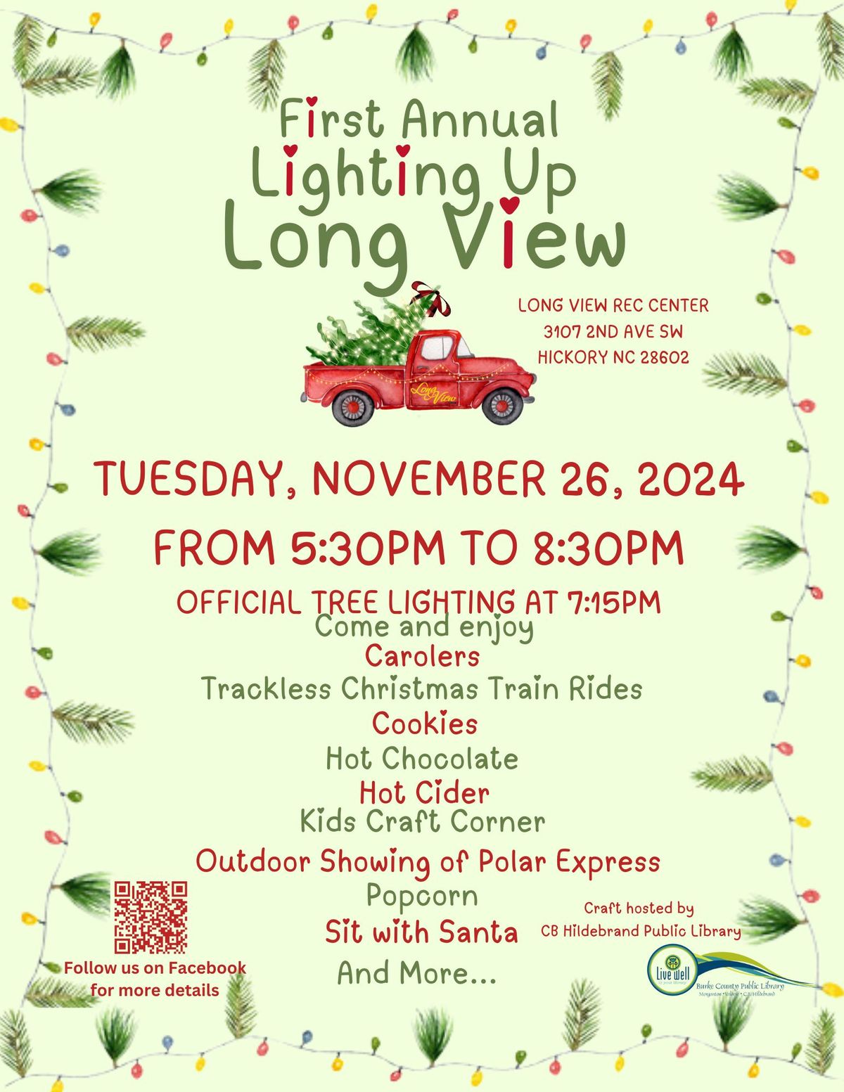 First Annual Lighting Up Long View