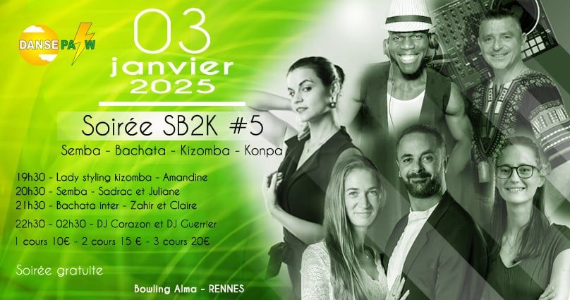 SB2K #5 (Salsa-Bachata-Kizomba-Konpa)