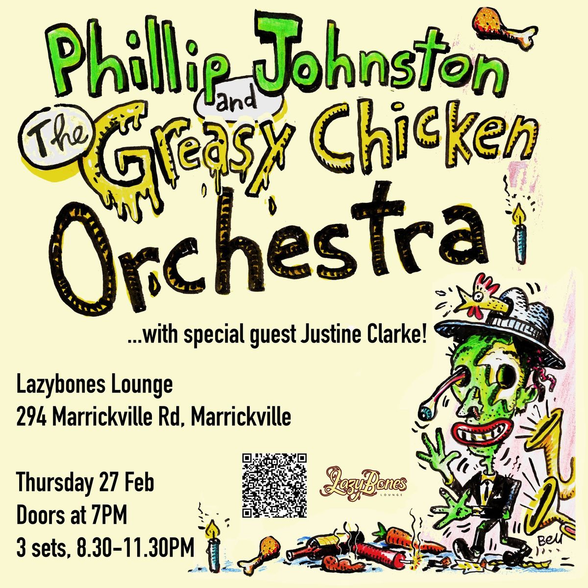 Lvl 1 - The Greasy Chicken Orchestra with Justine Clarke