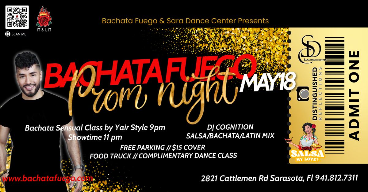 Prom Night Bachata Fuego Takeover at Sara Dance Studio