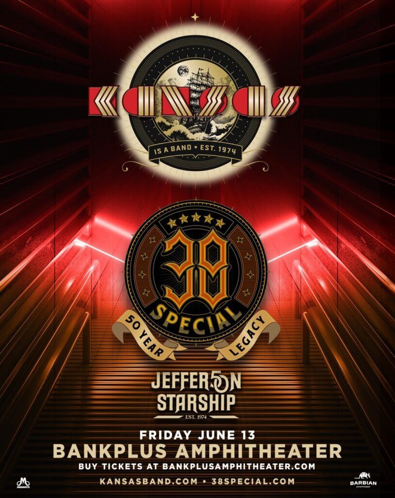 Kansas  .38 Special & Jefferson Starship