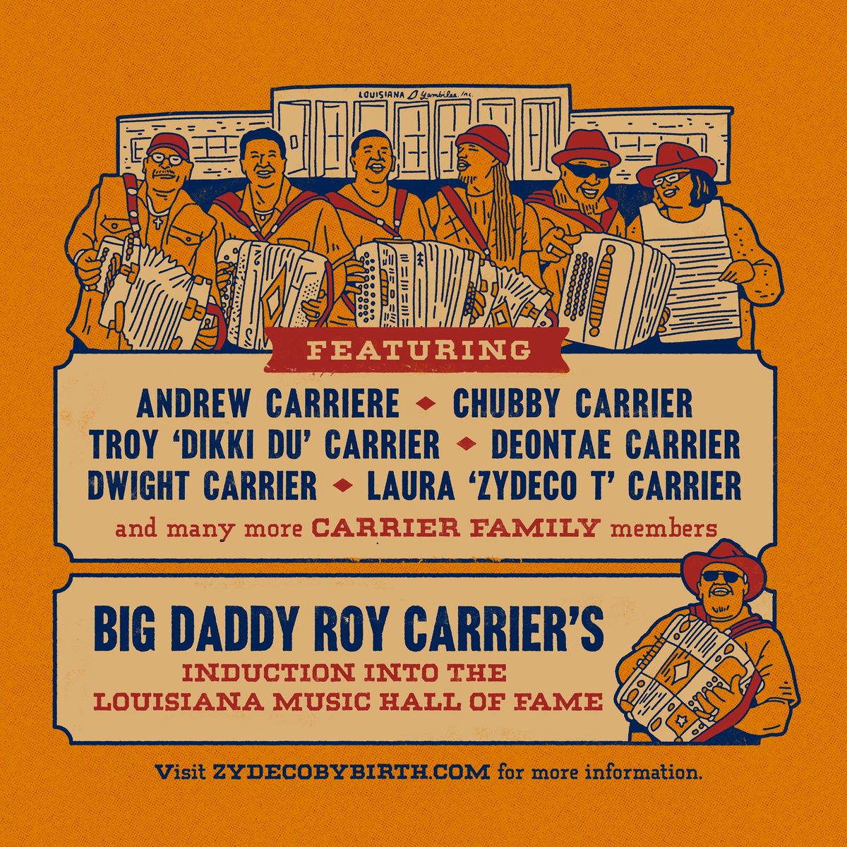 Carriere\/Carrier Family Zydeco Event