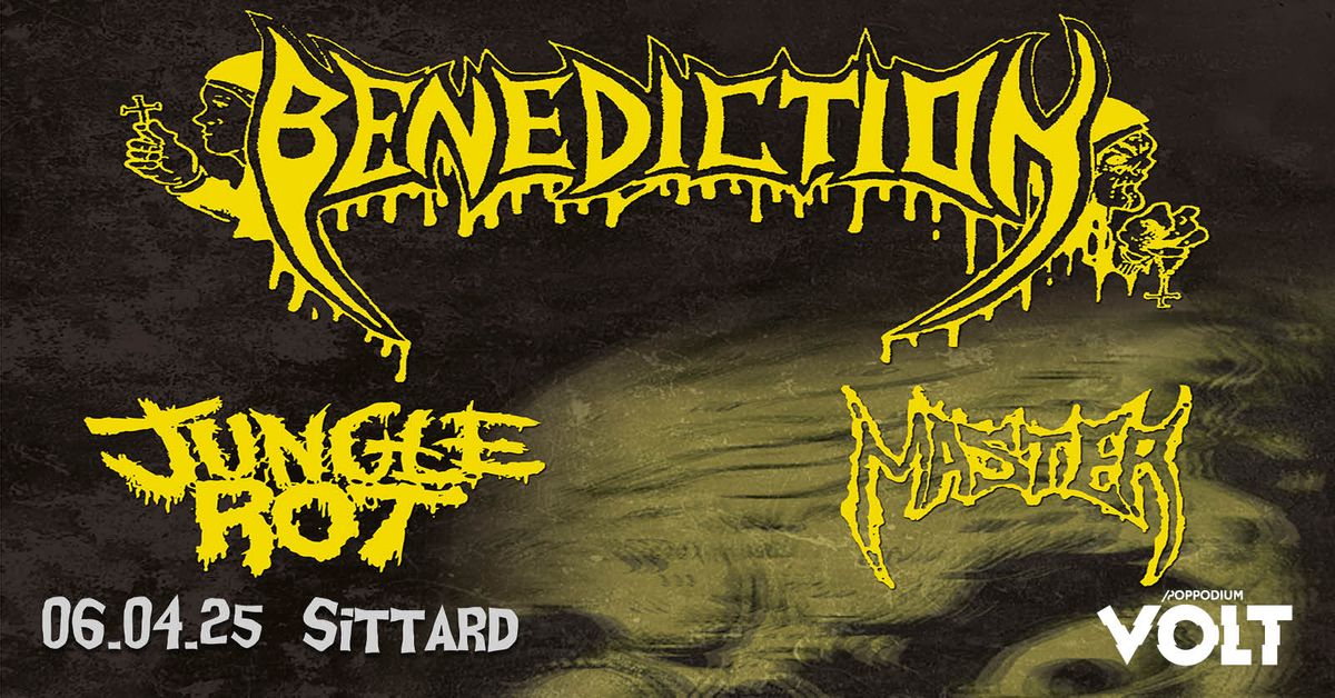 Benediction + Jungle Rot + Master | Poppodium Sittard-Geleen