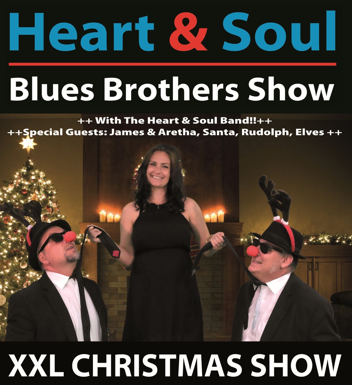 Blues Brothers XXL Christmas Show mit "The Heart & Soul"