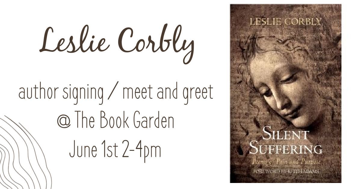 Leslie Corbly author signing \/ meet & greet @ The Book Garden