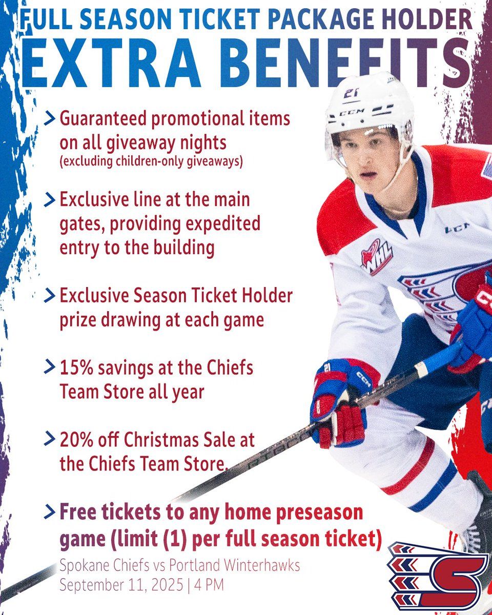 WHL Preseason: Spokane Chiefs vs. Portland Winterhawks
