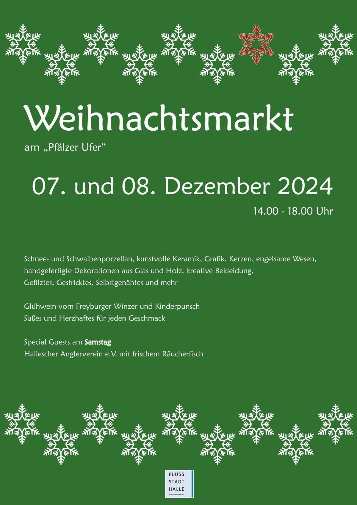 Weihnachtsmarkt am Pf\u00e4lzer Ufer