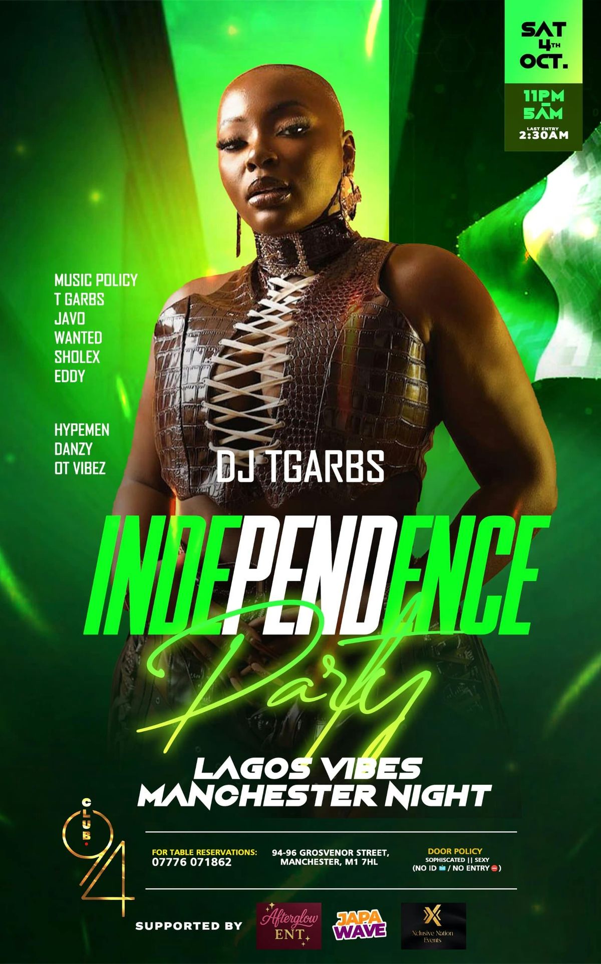 NIGERIAN INDEPENDENCE PARTY WITH DJ TGARBS 