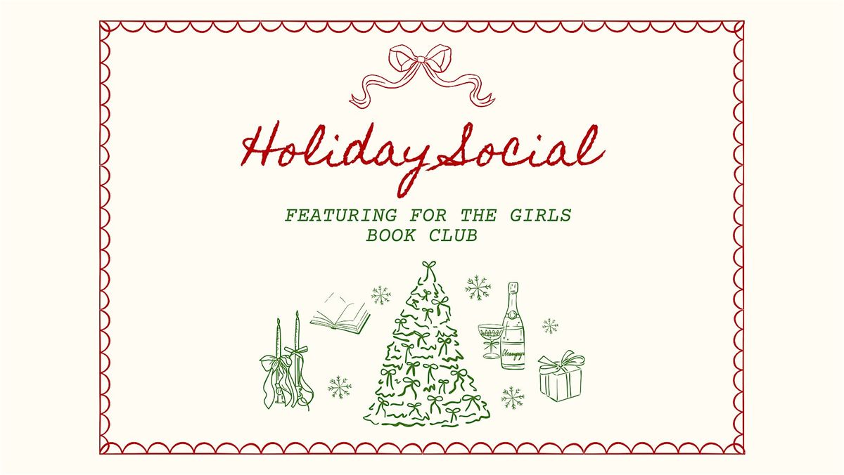 Cozy Holiday Social ft. For the Girls PGH's Book Club