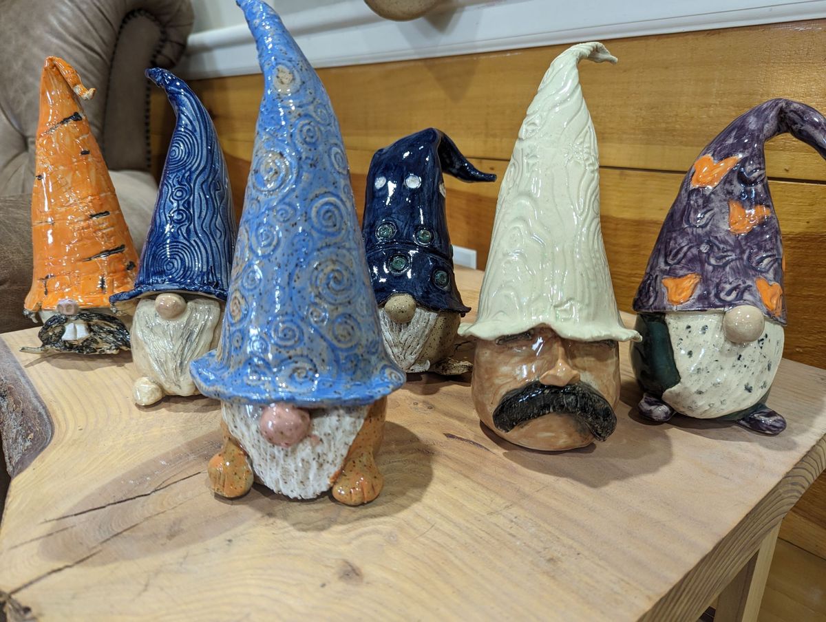 Sip 'n Sculpt: Make a Garden Gnome!