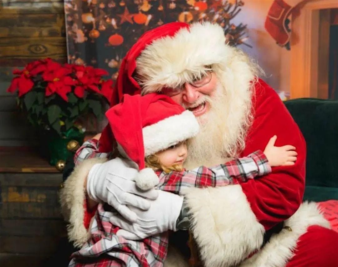 Magic Moments with Santa at Gregory's Pizza (Cirby Way) in Roseville