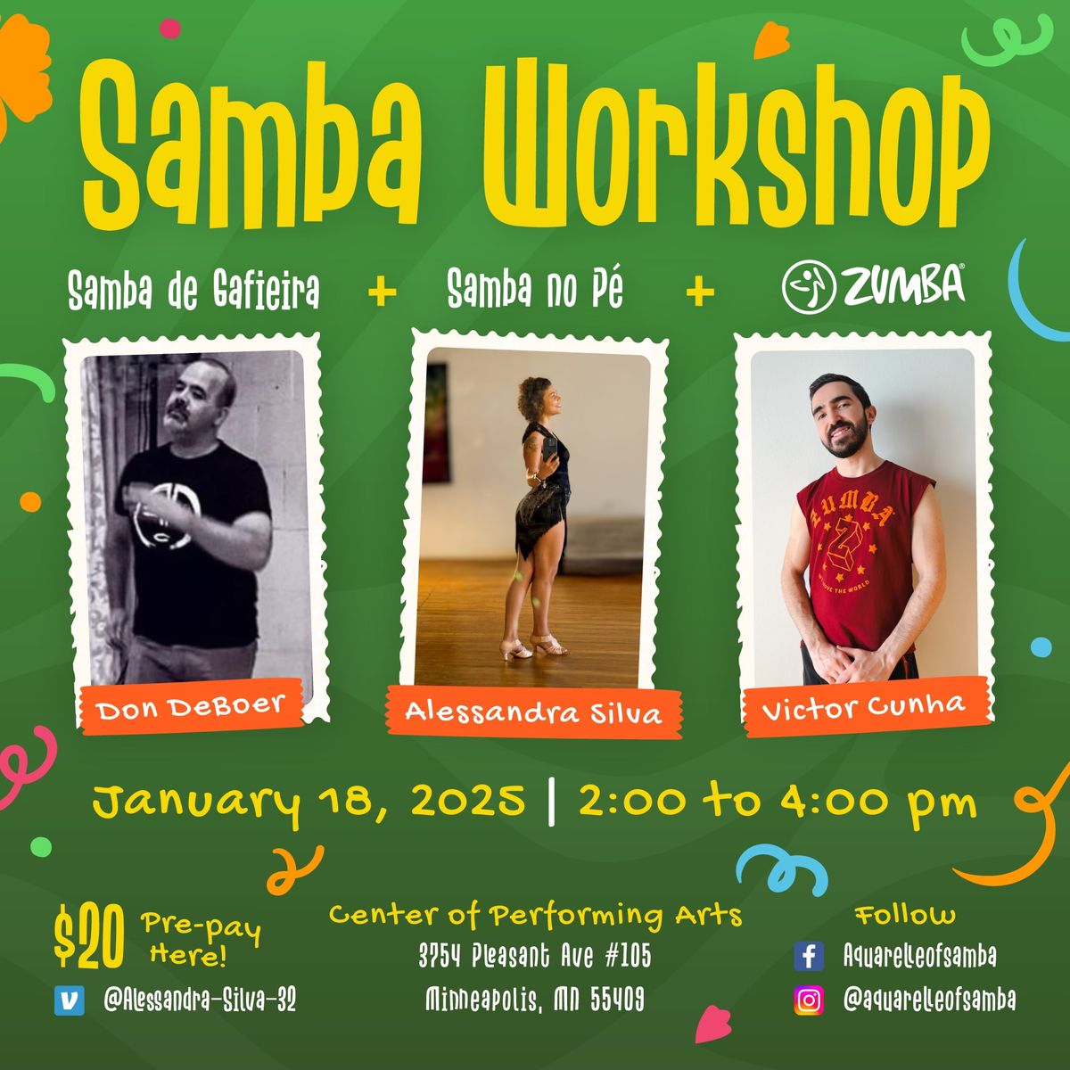 Samba workshop & Zumba 