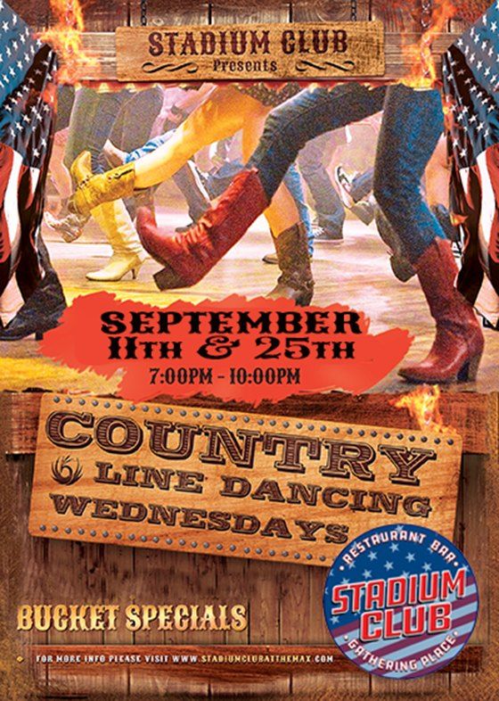 Country Line Dance Classes and Fun!