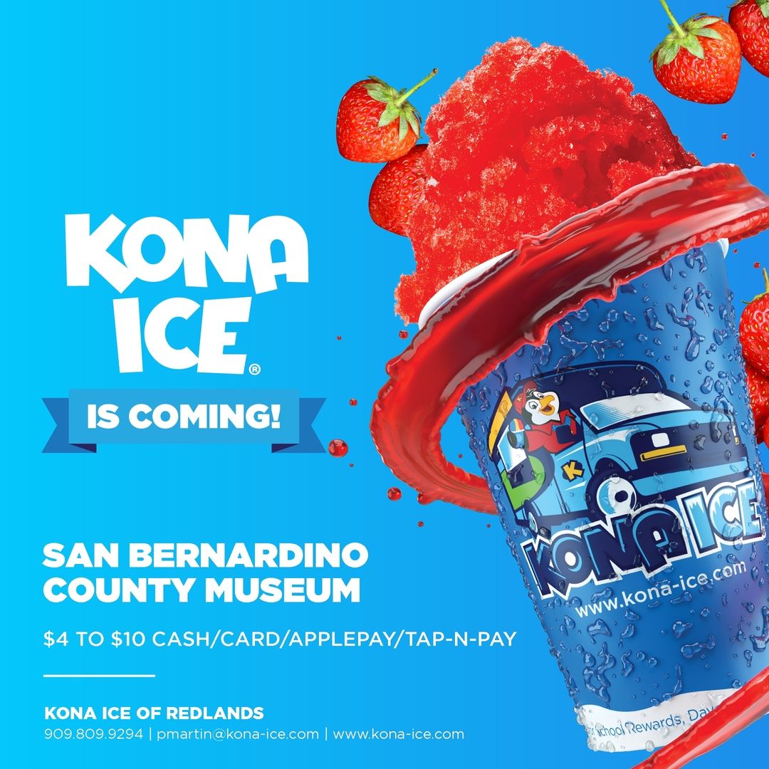 Kona Ice at San Bernardino County Museum
