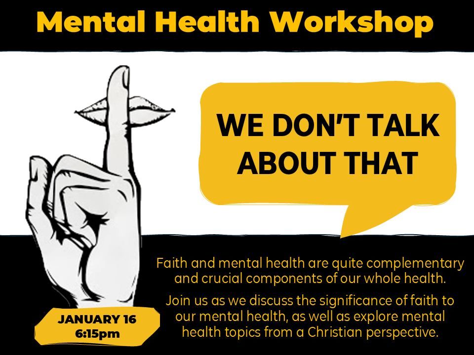 Mental Health Workshop