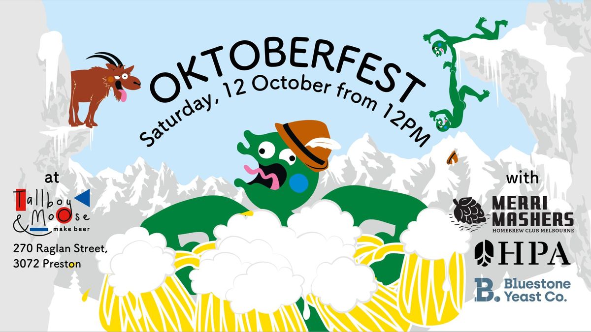 OKTOBERFEST with Merri Mashers Homebrew Club