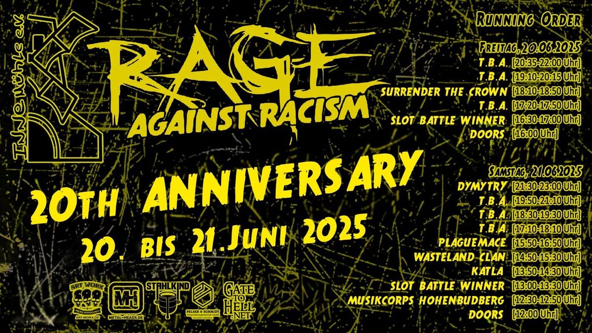 Rage against Racism Open Air 2025