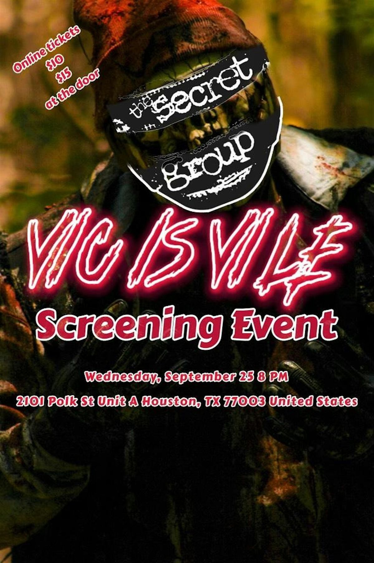 Vic is Vile: Screening Event