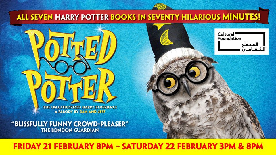 Potted Potter Live at Cultural Foundation in Abu Dhabi