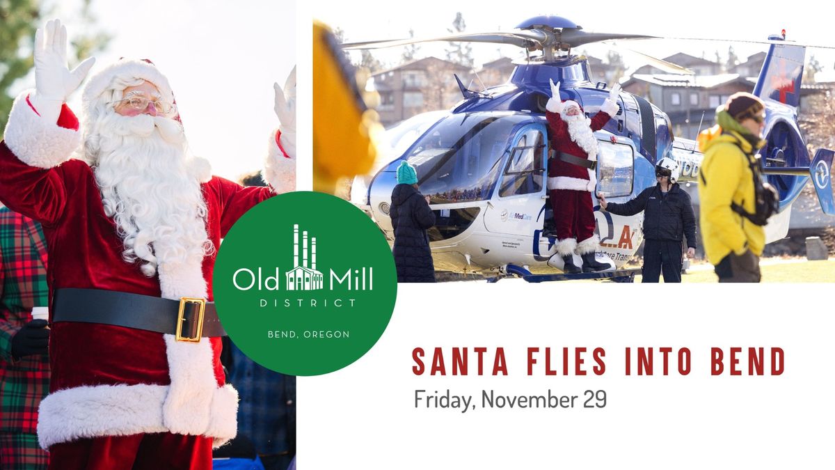 Santa Flies In By AirLink