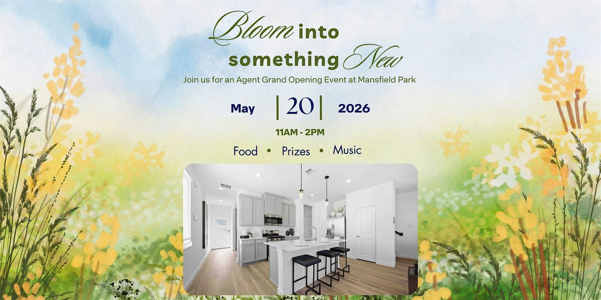 Bloom into something New!