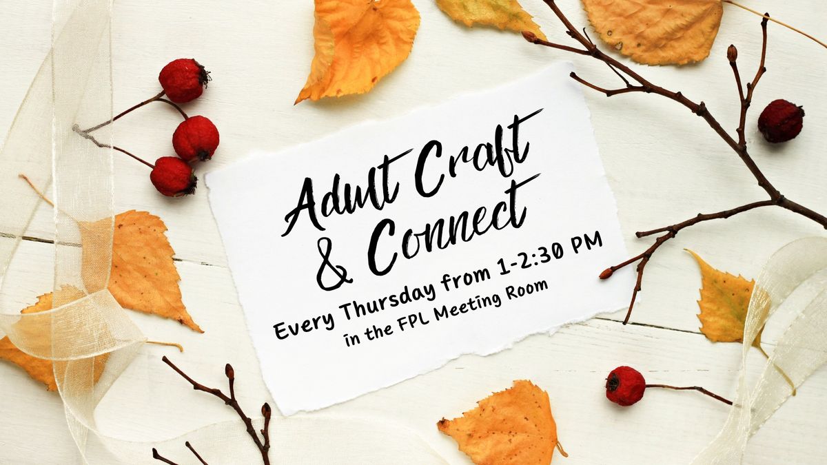 Adult Craft & Connect