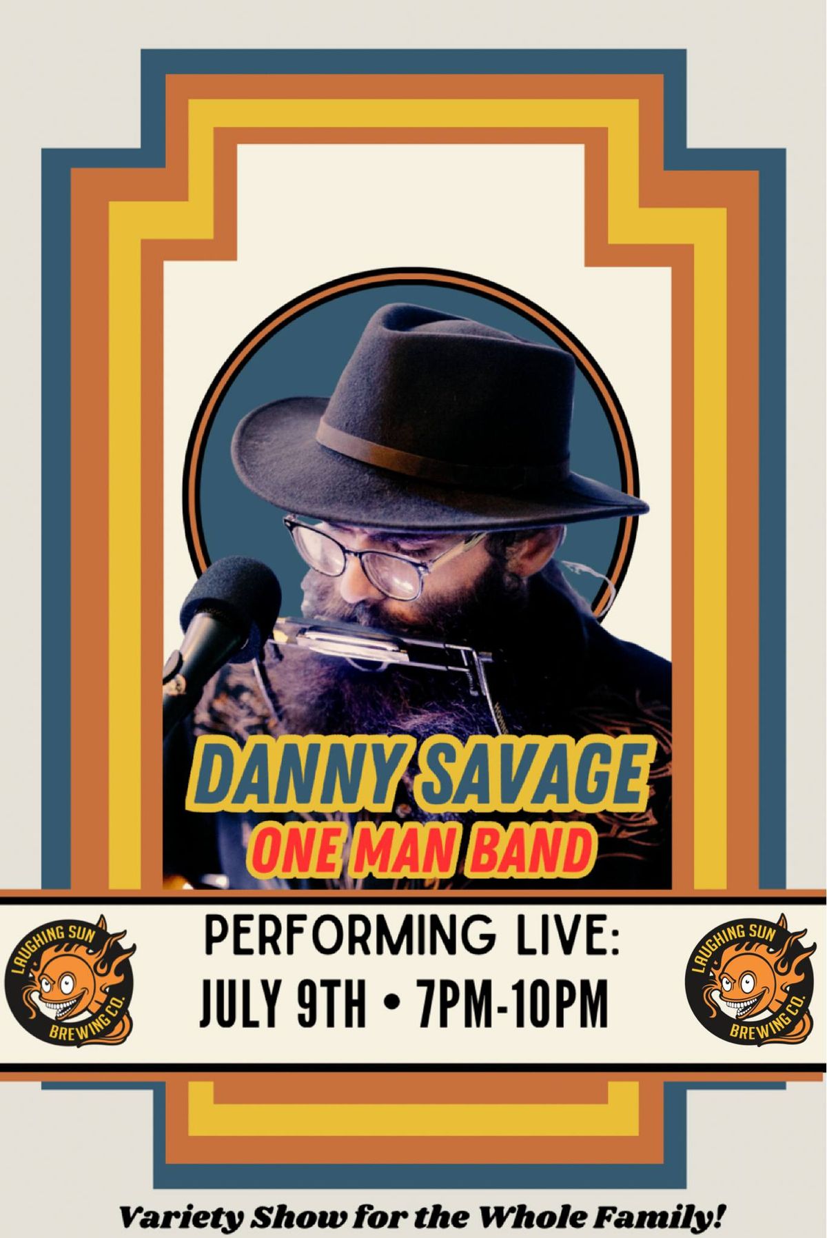 Danny Savage (One Man Band) LIVE at Laughing Sun! 