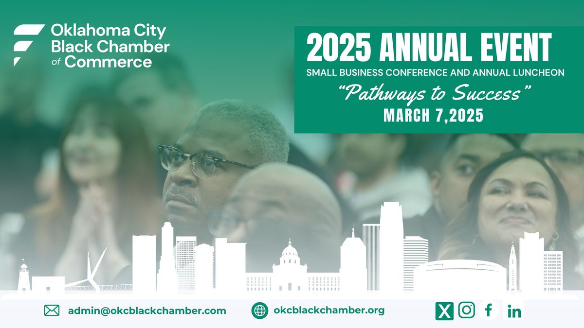 OKC Black Chamber's Annual Event: Small Business Conference and Awards Luncheon