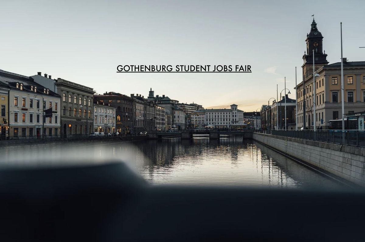 Gothenburg Student Jobs Fair