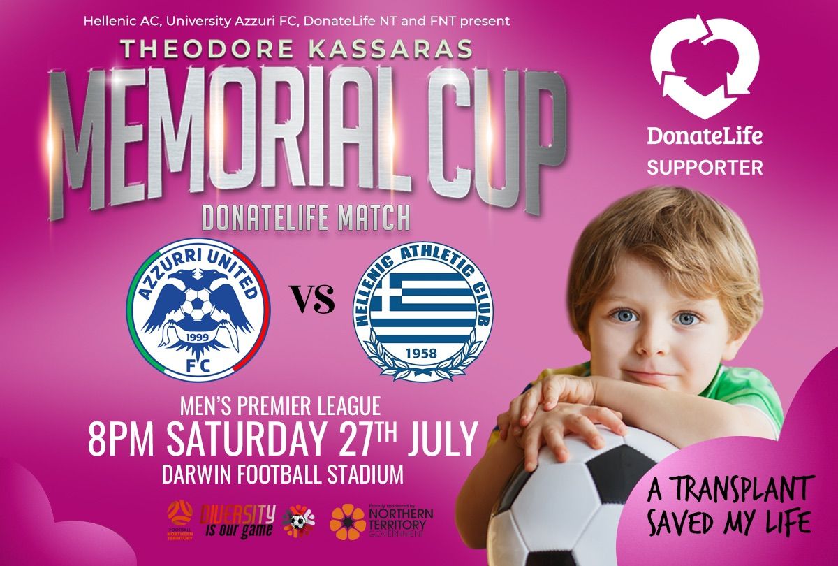DONATELIFE WEEK - Theodore Kassaras Memorial Cup