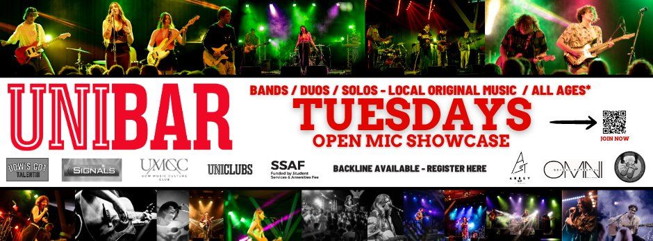 UOW Unibar Open Mic 2024