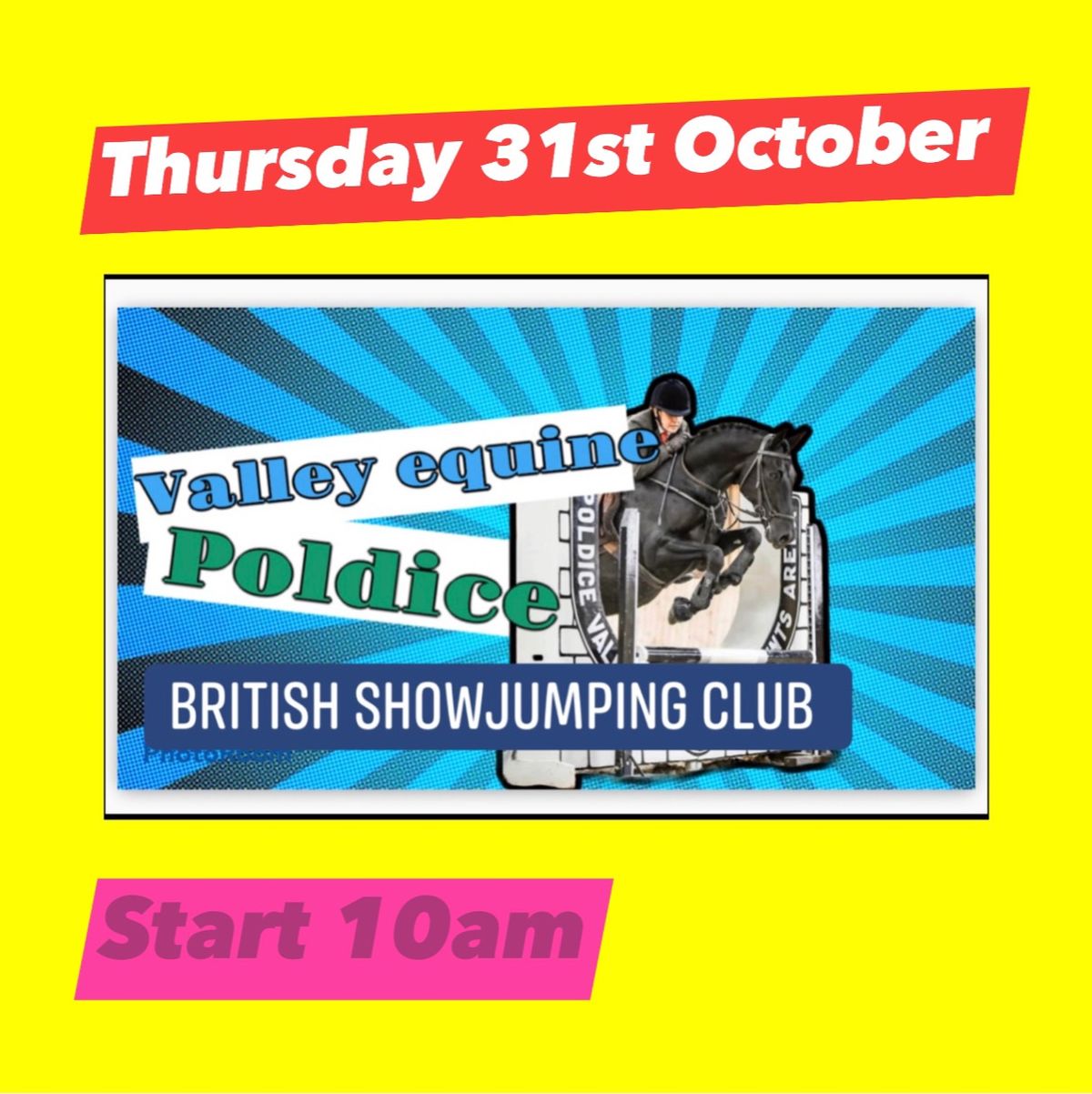 Poldice British Showjumping