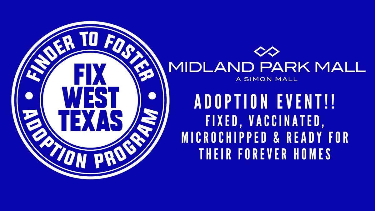 Midland Park Mall Adoption Event