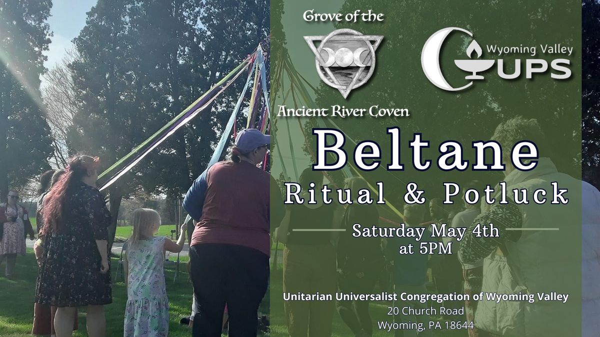 Open Beltane Ritual with drumming, maypole dance and potluck