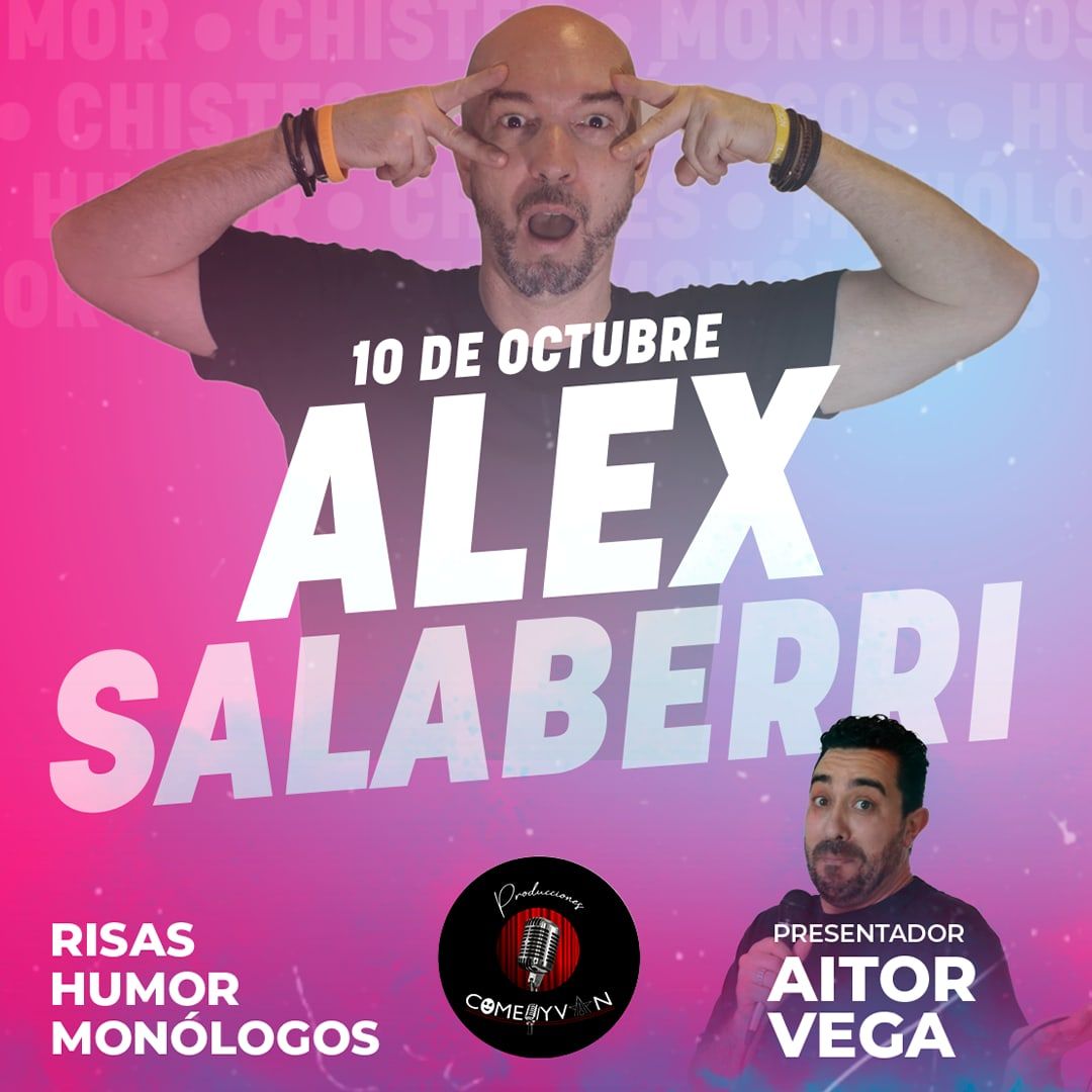 Jueves de Mon\u00f3logos con Alex Salaberri + cena en Teatro Las Vegas