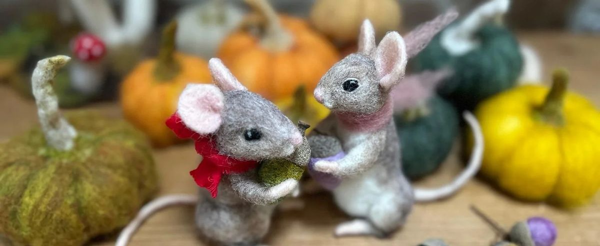 MOUSE NEEDLE FELTING